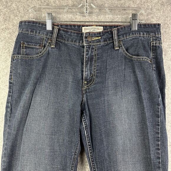 Levis Low Rise Bootcut Jeans Juniors 11 Stretch Classic Western (Meas 33x30)* - Picture 2 of 16